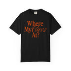 Where My Cavs At? Women's Heavyweight T-Shirt | Comfort Colors 1717