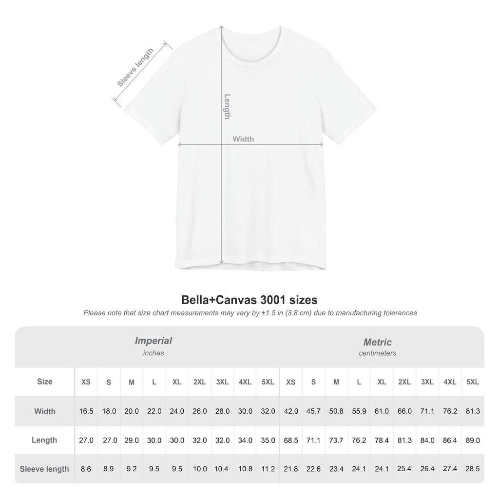 Coldwater Cavaliers Stacked Text Unisex T-Shirt | Bella+Canvas