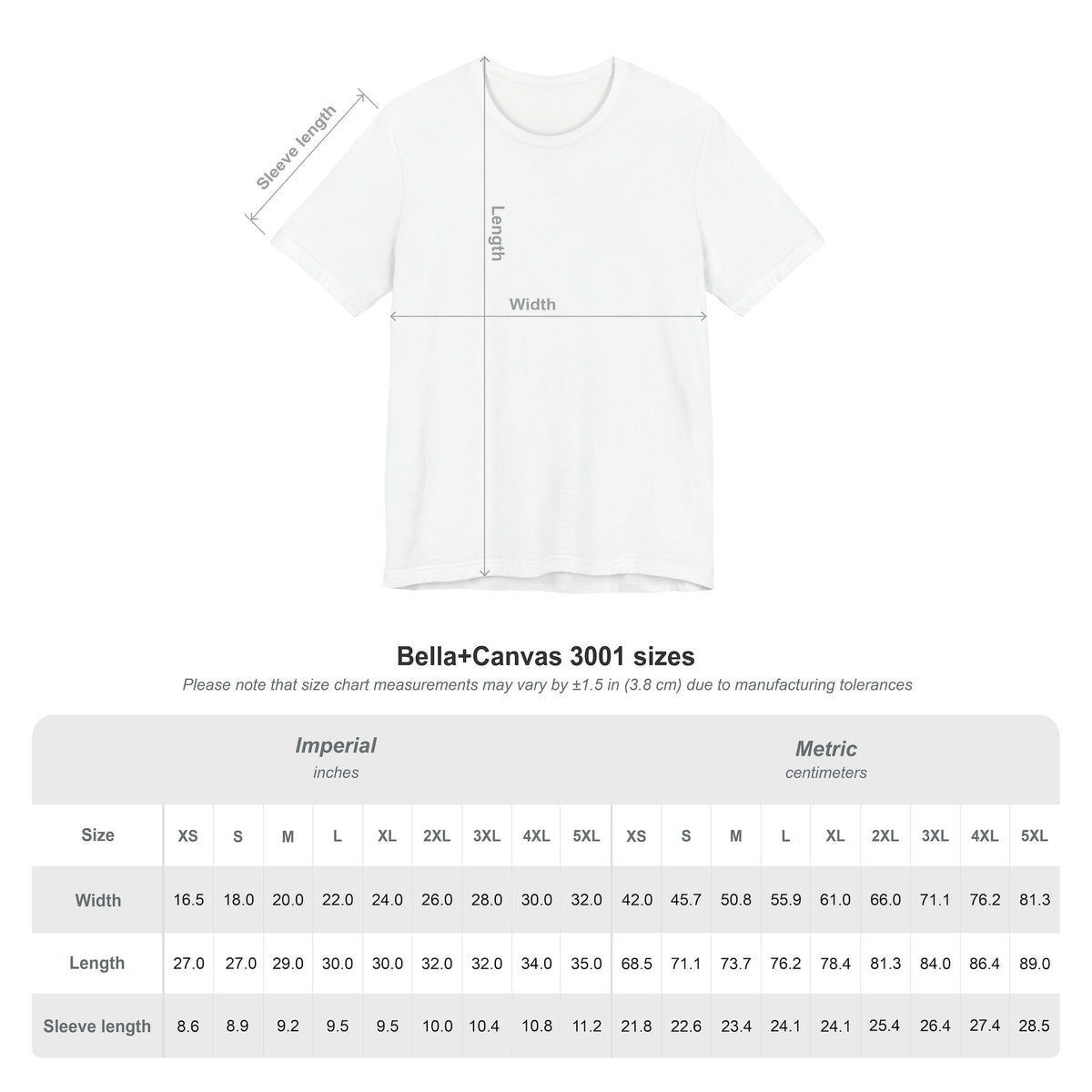 Coldwater Cavaliers Stacked Text Unisex T-Shirt | Bella+Canvas