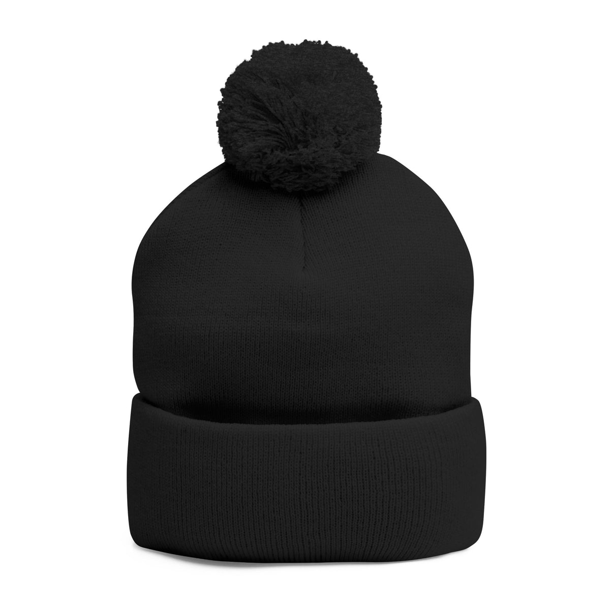 CAVS Embroidered Pom-Pom Knit Cap | Gray Pom Beanie