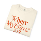 Where My Cavs At? Women's Heavyweight T-Shirt | Comfort Colors 1717