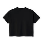 Coldwater Cavaliers Retro Script Women's Boxy T-Shirt | Comfort Colors