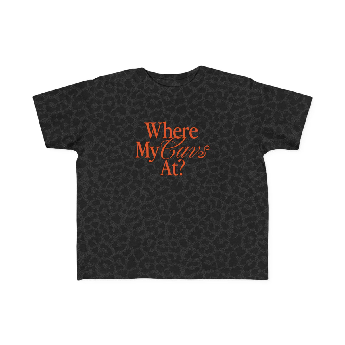 Where My Cavs At? Toddler Tee
