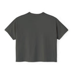 Coldwater Cavaliers Retro Script Women's Boxy T-Shirt | Comfort Colors