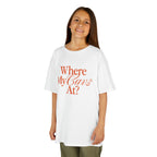 Where My Cavs At? Kids Tee