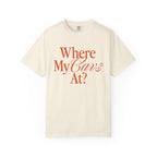 Where My Cavs At? Women's Heavyweight T-Shirt | Comfort Colors 1717