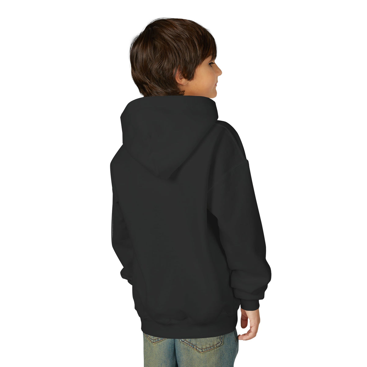 CAVS Youth Hoodie — Plaid & Floral Varsity Lettering Kids Sweatshirt