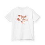 Where My Cavs At? Kids Tee