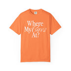Where My Cavs At? Women's Heavyweight T-Shirt | Comfort Colors 1717