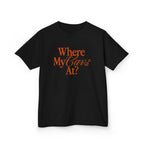 Where My Cavs At? Kids Tee