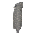 Cavaliers Repeat Print Hoodie | Grey Camouflage Logo Sweatshirt