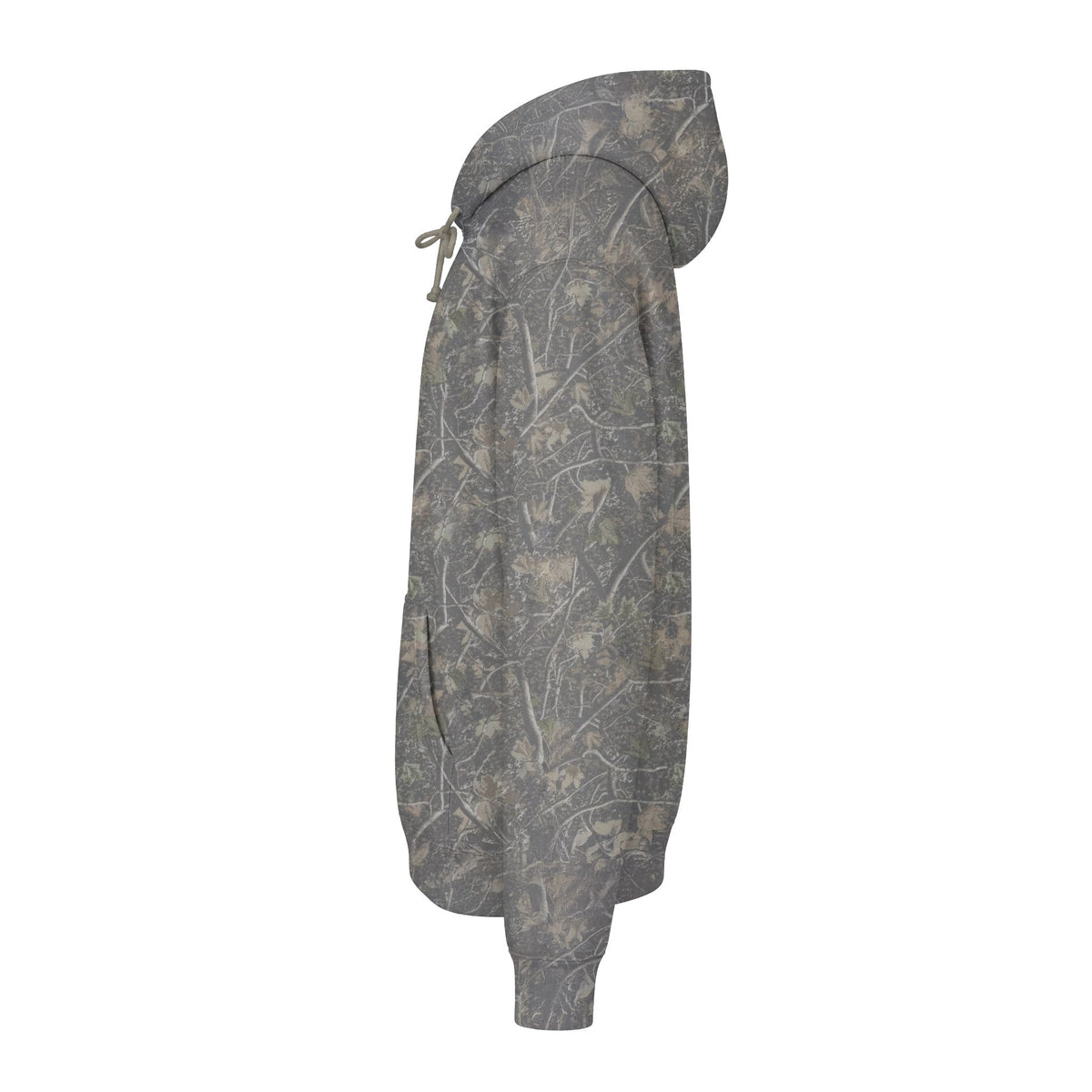 Cavaliers Repeat Print Hoodie | Grey Camouflage Logo Sweatshirt