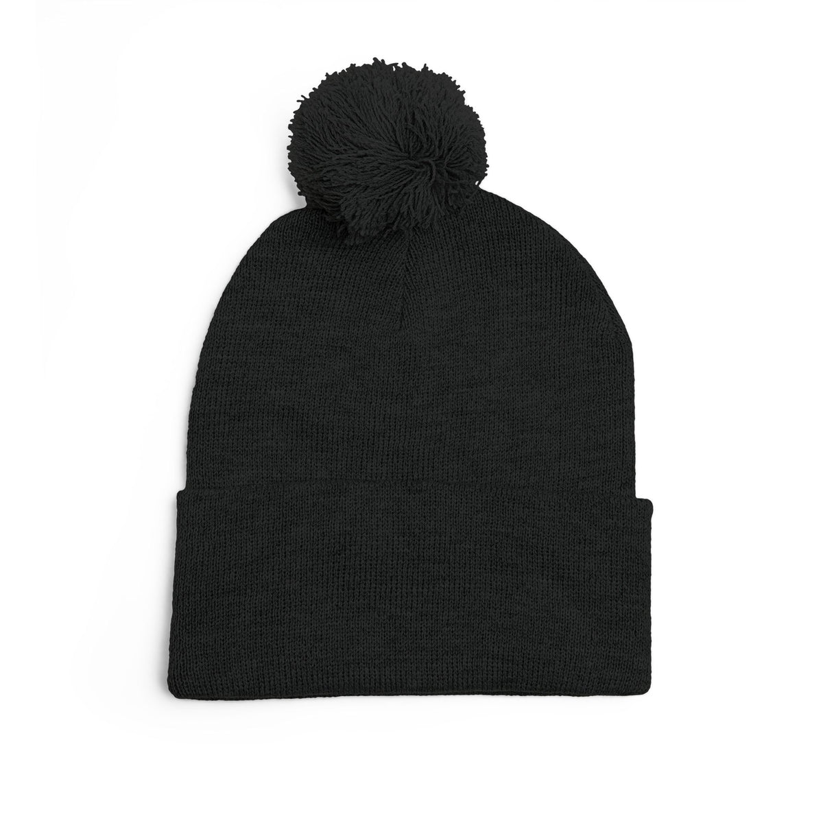 CAVS Embroidered Pom-Pom Knit Cap | Gray Pom Beanie